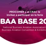 Procomer y CRAC le invitan a participar en la feria NBAA BASE 2024